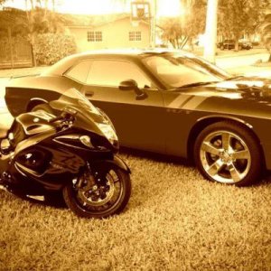Hayabusa and my car