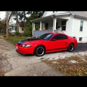 my 2000 mustang gt.