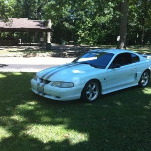 and this is my 1994 mustang gt, one fast little car !!
