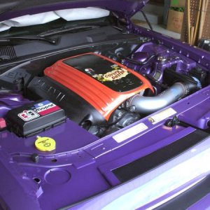 Old school engine bay look