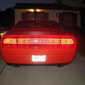 Sunset- Tail lights