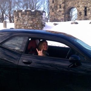 Me & my daughter out cruising!.