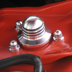 Billet "Beehive" Strut Covers