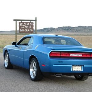 On Hwy 40 entering CO on drive home from West Valley Motors in SLC where I picked up the car new in July 2009