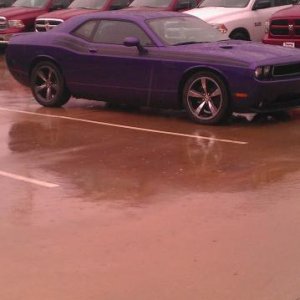 Arrived at Cowboy Dodge Dealership Silsbee, Texas there was a scratch on it. They had to fix it