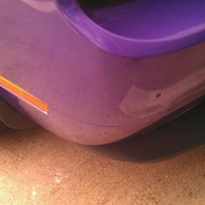 Scratch repaired looks great