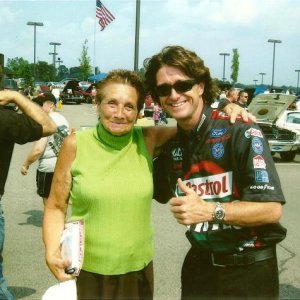 Eric Medelin NHRA- In rememberance w Mom