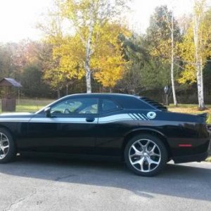 2015 Challenger rear window louvers