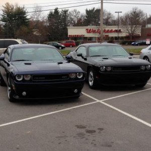 Bellevue, TN, my SRT and plane Jane.
