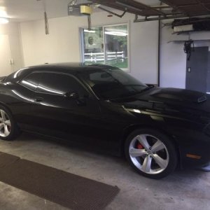 740 hp 
620 hp at the wheel, 609 Pds. Tourqe