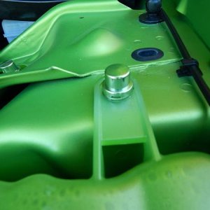 closeup of nut cover